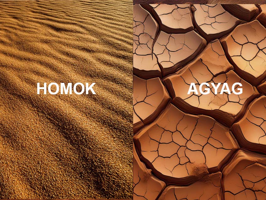 homok-agyag