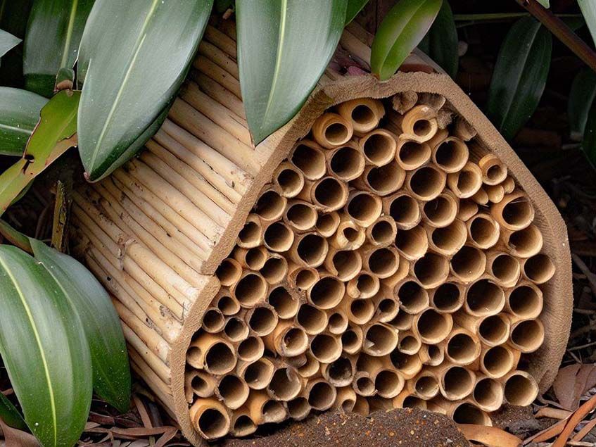 méhszálló magányos méheknek