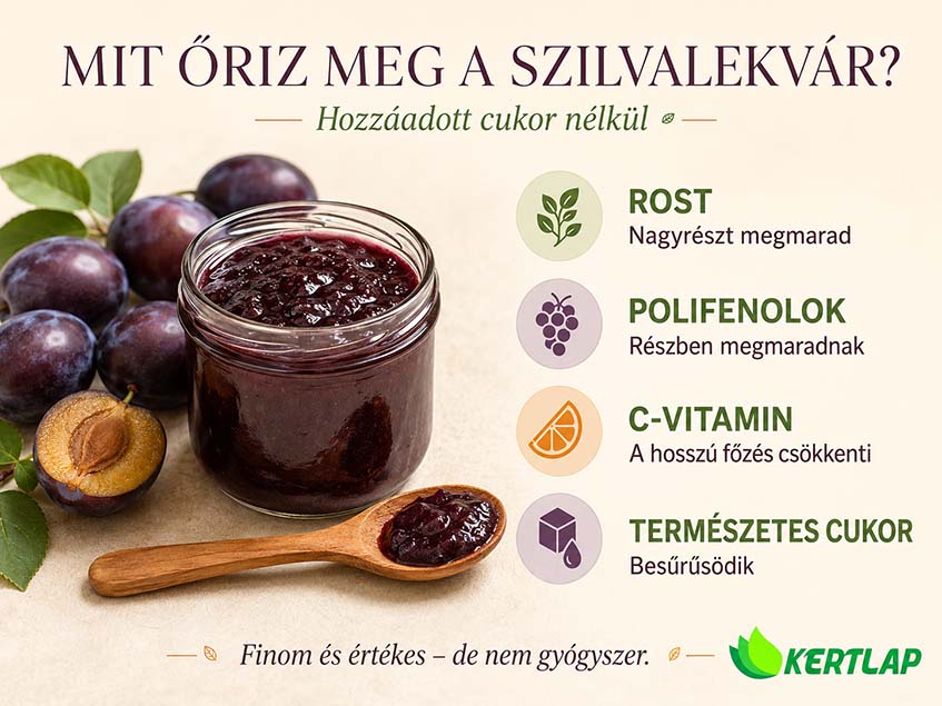 mit őriz meg a szilvalekvár